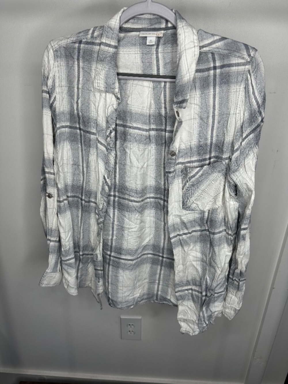 Westport 1962 Grey & White Flannel-Size XL
